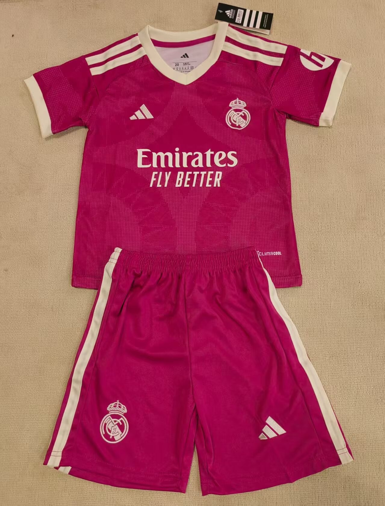Real Madrid 26/27 Kids Away kit