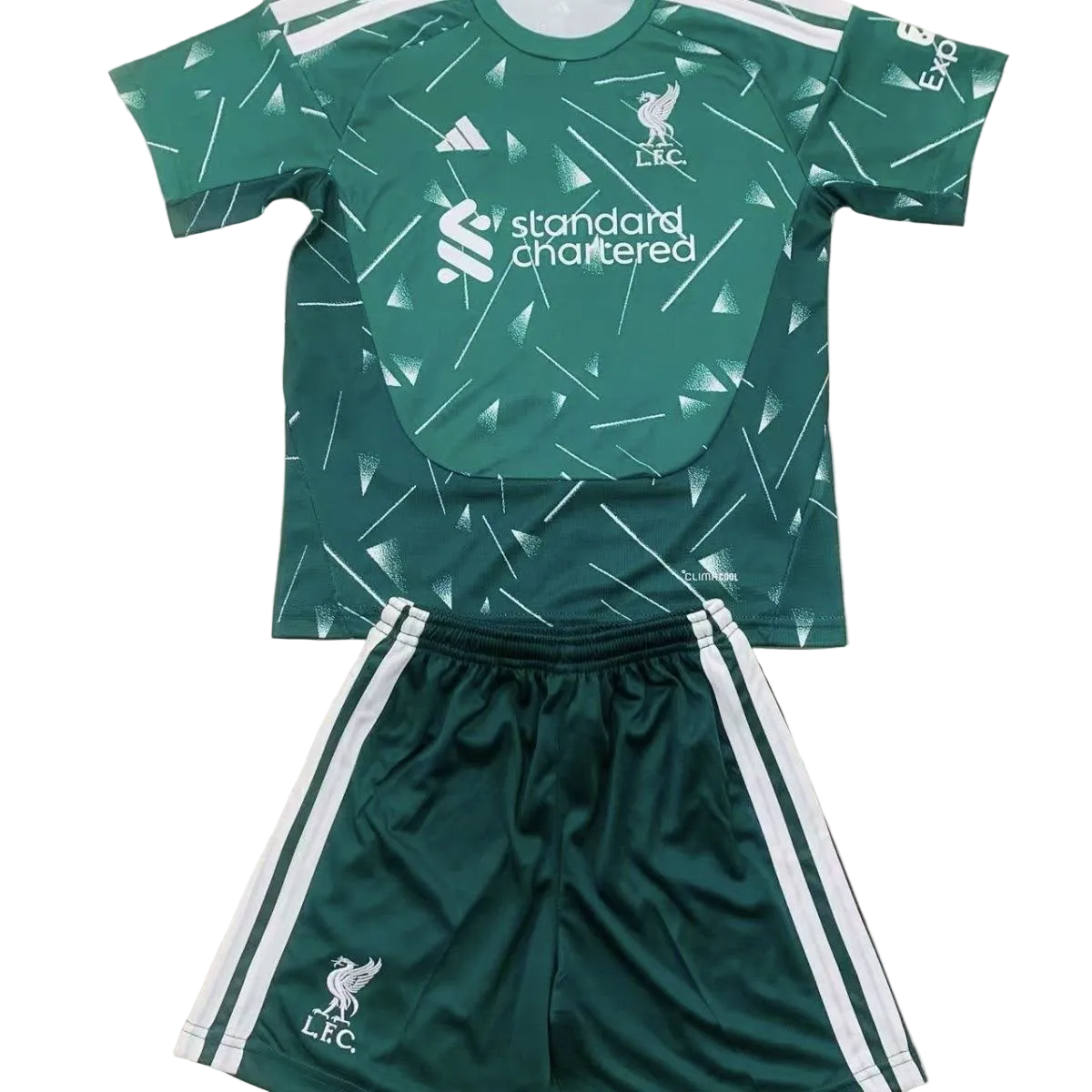 Liverpool 26/27 Kids Away Green kit