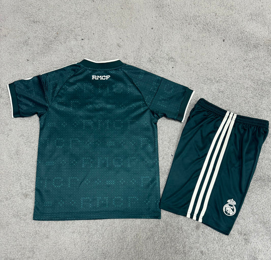 Real Madrid 26/27 Kids Away Green kit