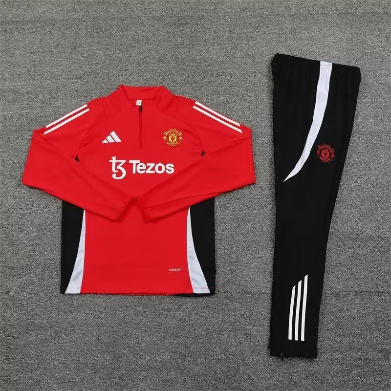 Manchester United Red&Black Training Kit – Top & Pants