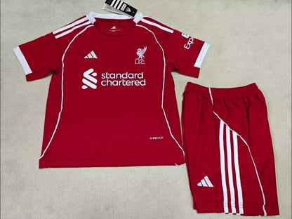 Liverpool 25/26 Kids Home kit