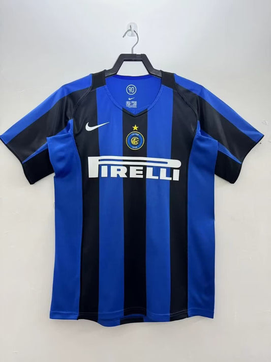 Inter Milan 2004/05 Retro Football shirt- Home kit