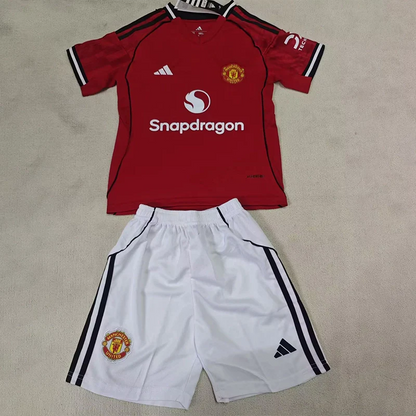 Manchester United 25/26 Kids Home Kit