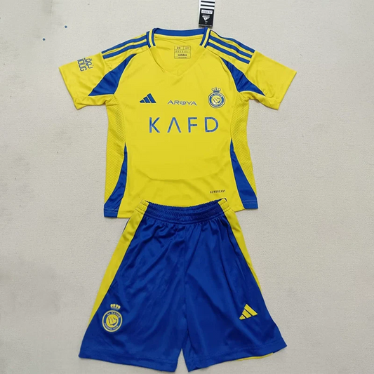 Al Nassr 2025/26 Kids Home Kit