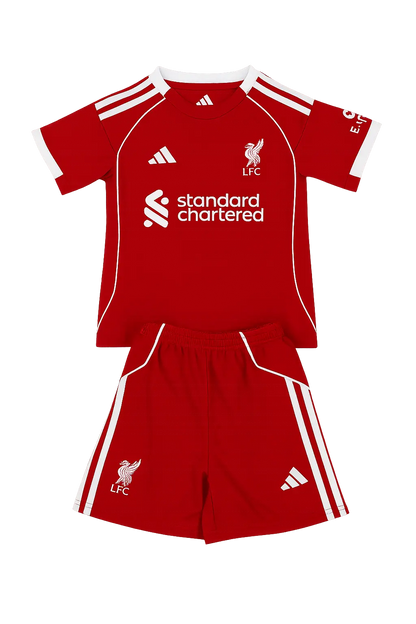 Liverpool 25/26 Kids Home kit