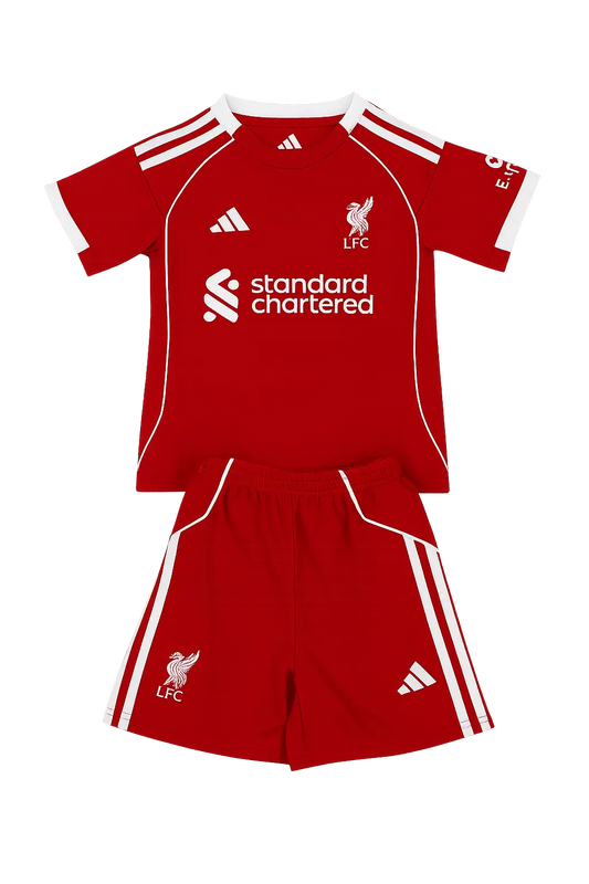 Liverpool 25/26 Kids Home kit